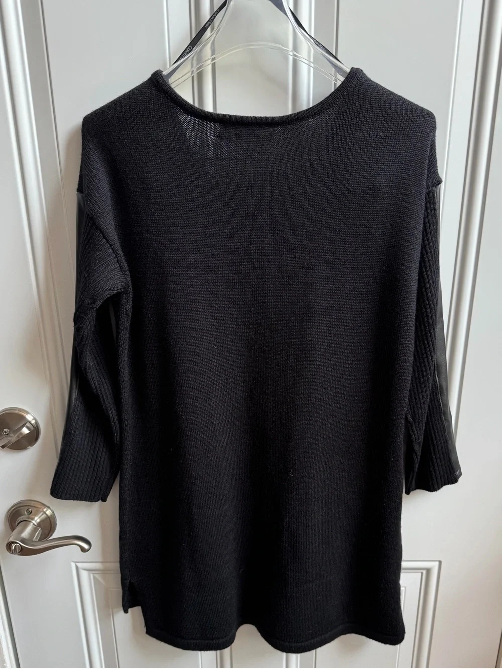 Calvin Klein Charcoal Knit Crewneck Sweater